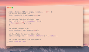 How to Benchmark the Performance of Your JavaScript Code